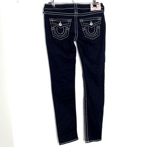 True Religion Women's Size 28 Big T Flap Skinny